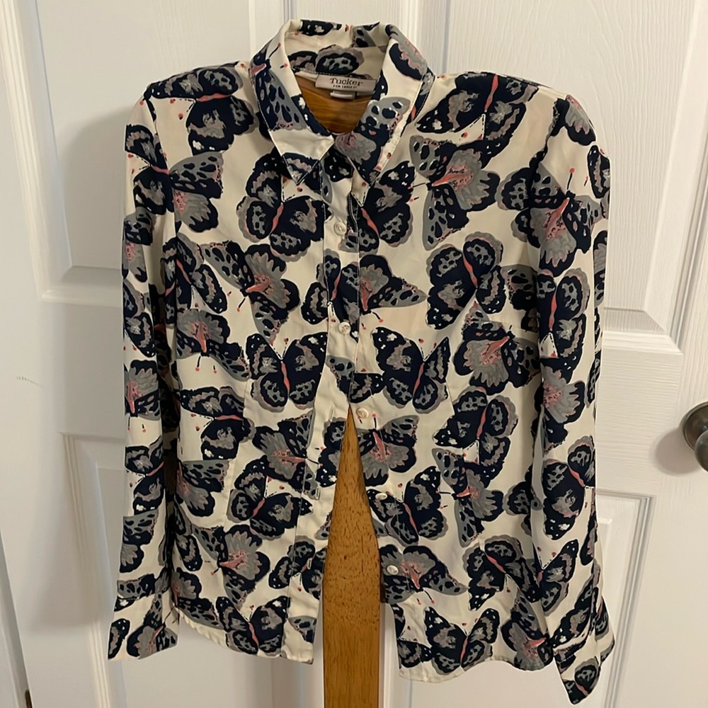 Tucker for target butterfly shirt